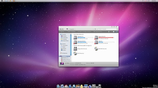 Download skin pack mac os for windows 7
